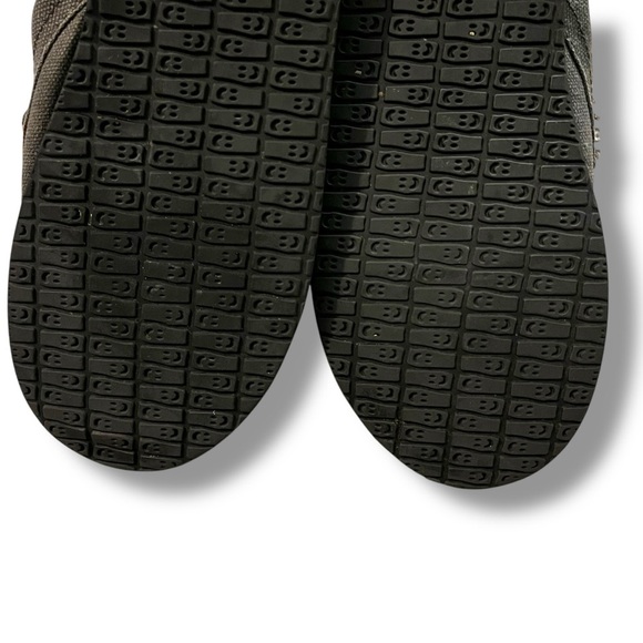 Sanuk Stevie Side Walk Ankle boots Combat Canvas Laceup Grunge Minimalist size 6 - Picture 10 of 11